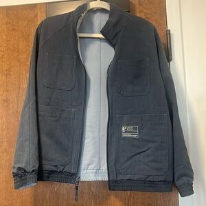 Fogs reversible scrub jacket